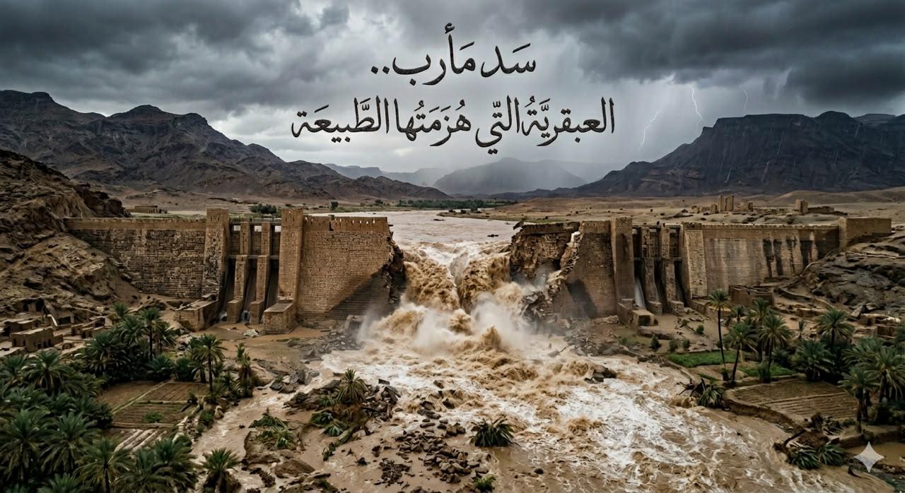 سد مأرب العبقرية التي هزمتها الطبيعة