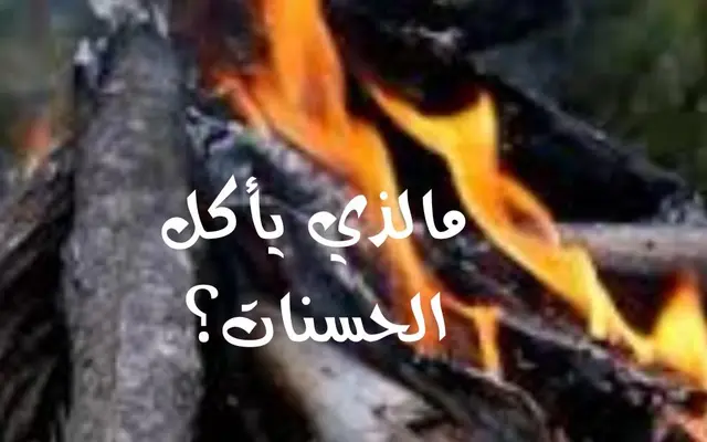 مالذي يأكل الحسنات؟