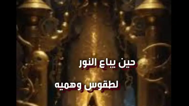 حين يباع النور لطقوس وهميه
