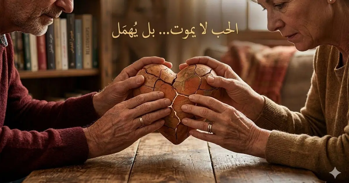 الحب لايموت ... بل يهمل
