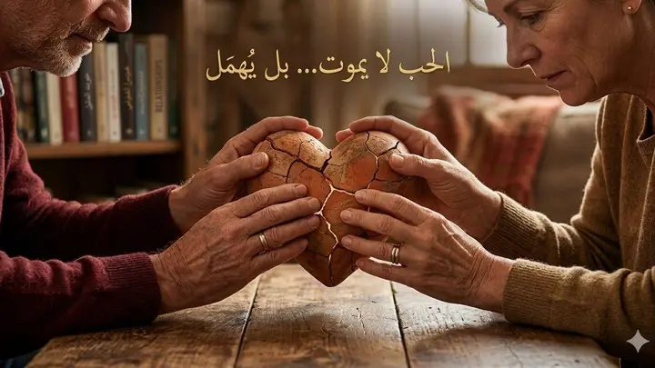 الحب لايموت ... بل يهمل