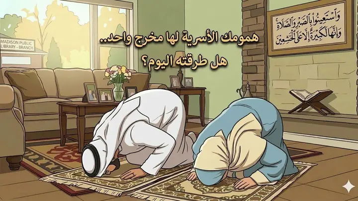 همومك الأسرية لها مخرج واحد...هل طرقته اليوم؟