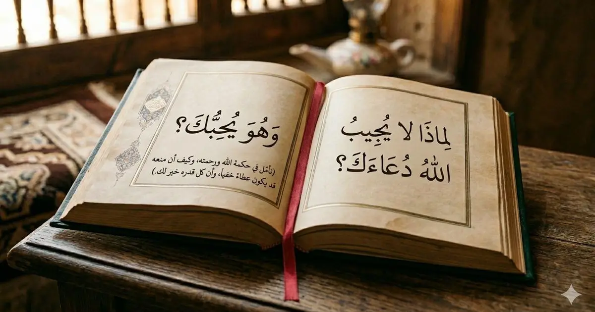 لماذا لايجيب الله دعاءك وهو يحبك؟