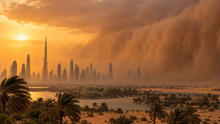العواصف الترابية: دليل الأسرة لحماية صحتها قبل الغبار وأثناءه وبعده