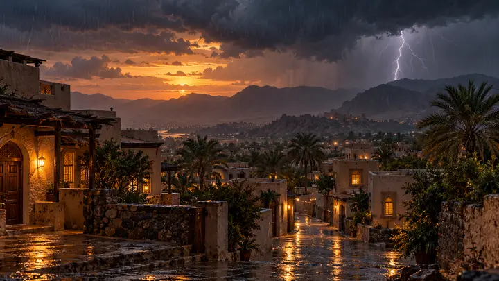 الظاهرة الجوية في الخريف: دليل الأسرة للأمان أثناء الأمطار والعواصف الرعدية