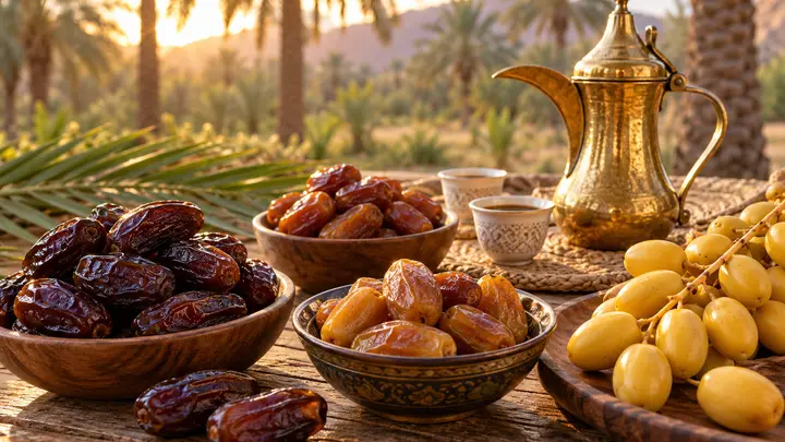 موسم التمر: دليل الأسرة لاختيار أجود الأصناف وتخزينها طوال العام