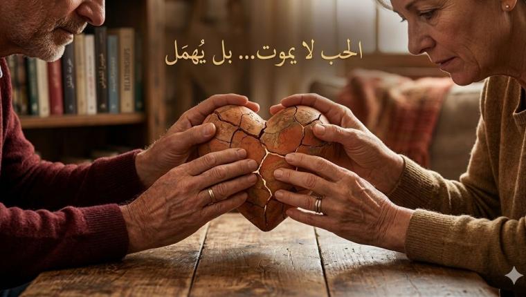 الحب لايموت ... بل يهمل