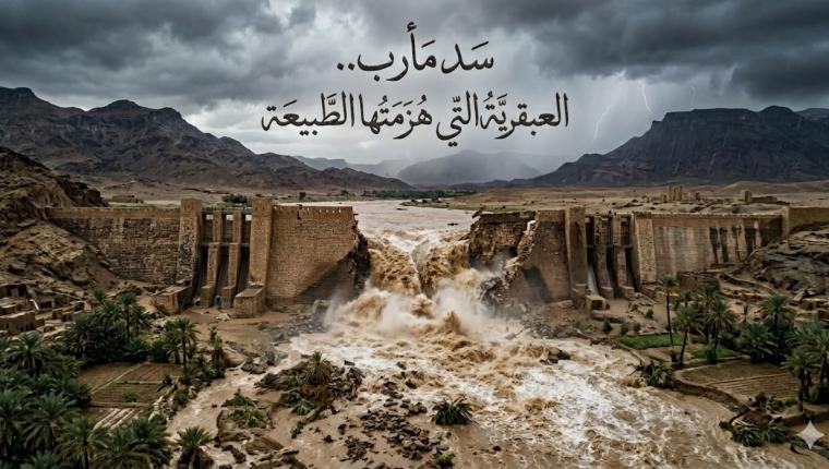 سد مأرب العبقرية التي هزمتها الطبيعة
